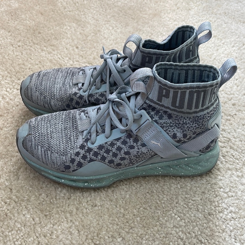 Women's Puma Cross Trainer Ignite Evoknit Metal Quarry / Shade - 18989602 size 8